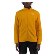 The North Face Zip-throughs Yellow, Herr