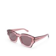 Tom Ford Rosa solglasögon för dagligt bruk Pink, Dam