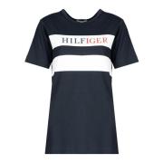 Tommy Hilfiger T-shirt med korta ärmar Blue, Dam