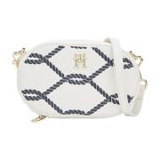 Tommy Hilfiger Korsade axelväskor White, Dam