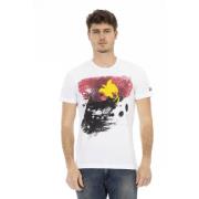 Trussardi T-Shirts White, Herr