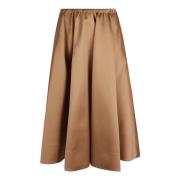 Valentino Midi Skirts Beige, Dam