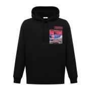 Valentino Neon Universe Sweatshirt Black, Herr