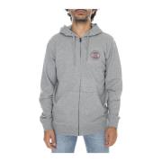 Vans Sweatshirt med Sweatshirt med dragkedja Gray, Herr