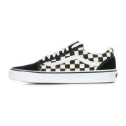 Vans Klassiska rutiga låga sneakers Black, Herr