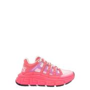 Versace Fuchsia Trigreca Sneakers Pink, Dam