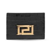 Versace Korthållare med logotyp Black, Dam