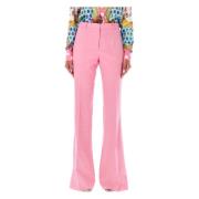 Versace Slim-fit Trousers Pink, Dam