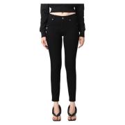 Versace Stiliga Jeansbyxor Black, Dam