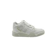 Versace Vita Läderpanel Sneakers White, Dam