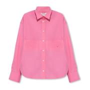Victoria Beckham Ekologisk bomullsskjorta Pink, Dam