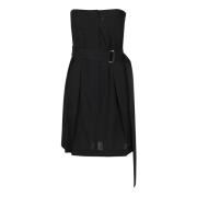 Victoria Beckham Chic Strapless Mini Klänning Black, Dam