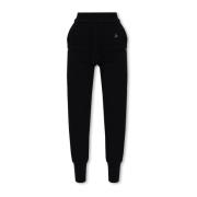 Vivienne Westwood Sweatpants med logotyp Black, Dam