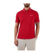 Armani Exchange Grundläggande Polo Red, Herr