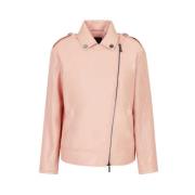 Armani Exchange Bikerjacka Pink, Dam