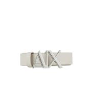 Armani Exchange Belts White, Dam