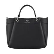 Armani Exchange Handbags Black, Dam