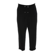 Balmain Höj din avslappnade stil med svarta sweatpants Black, Herr