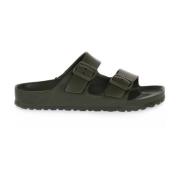 Birkenstock Slide Sandaler Green, Unisex