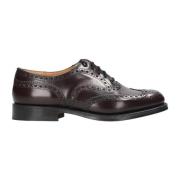 Church's Affärsskor - Oxford Snörning Brogue Purple, Herr