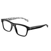 Dolce & Gabbana Stiliga svarta bågar Black, Dam