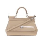 Dolce & Gabbana ‘Sicily Small’ axelväska Beige, Dam