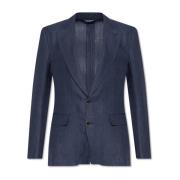 Dolce & Gabbana Linneblazer Blue, Herr