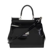 Dolce & Gabbana ‘Sicily Small’ axelväska Black, Dam