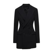 Dolce & Gabbana Svart Blazer för Kvinnor Black, Dam