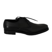 Dolce & Gabbana Höj din formella klädsel med läder Derby skor Black, D...