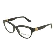 Dolce & Gabbana Kvinnors Cat Eye Glasögon Modell 3342 Black, Dam