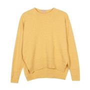 John Smedley Round-neck Knitwear Yellow, Dam