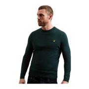 Lyle & Scott Beskuren t-Skjorta Green, Herr