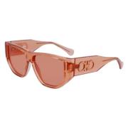 Salvatore Ferragamo Solglasögon Sf1077S Red, Unisex