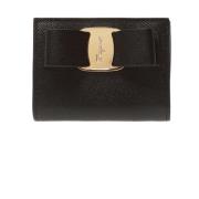 Salvatore Ferragamo Logo wallet Black, Dam