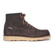 Sebago Tala Brun Mocka Platta Skor Brown, Herr