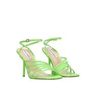 Steve Madden Höga klack sandaler Green, Dam