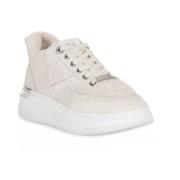 Steve Madden Grandiose Multi Läder Sneakers Beige, Dam