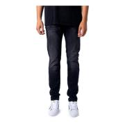 Jack & Jones Herr Straight Jeans Black, Herr