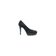 Stuart Weitzman Konstnärlig Skeppshandel - Rowswoon Black, Dam