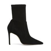 Stuart Weitzman Timeless Stretch Bootie Black, Dam