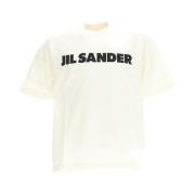 Jil Sander Kortärmad T-Shirt Beige, Herr