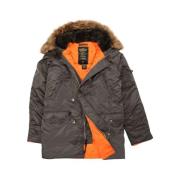 Alpha Industries N3B VF 59 Parba Brown, Herr