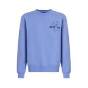 Duvetica Casual Unisex Sweatshirt Purple, Unisex