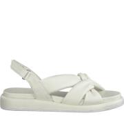 Marco Tozzi Flat Sandals Beige, Dam