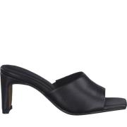 Marco Tozzi Flat Sandals Black, Dam