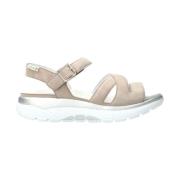 Mephisto Stilfull damrullande sandal Beige, Dam