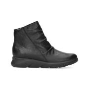 Mephisto Avslappnad passform ankelboot Black, Dam