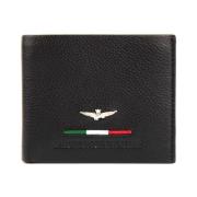 Aeronautica Militare Wallets Cardholders Black, Herr