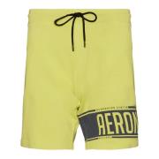 Aeronautica Militare Casual shorts Yellow, Herr